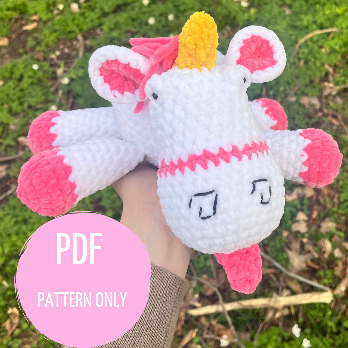 Pattern Licorne "Fluffy"